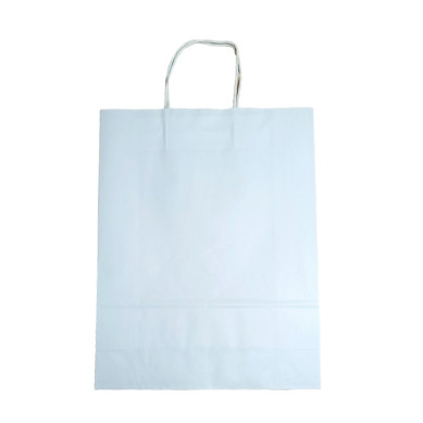 bolsa papel barat blanca